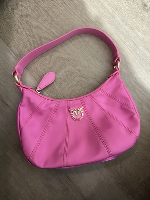Geanta PINKO ORIGINALA Lovelink Mini Half Moon