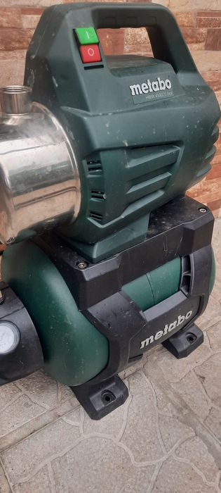 Хидрофор Metabo hww4500/25inox  Hmax46m Qmax 5.7m3  вграден пресостат и филтър