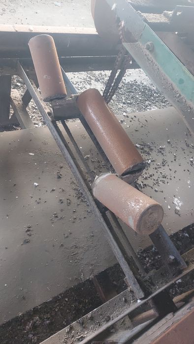 Конвейрные ролики всборе скреплениями