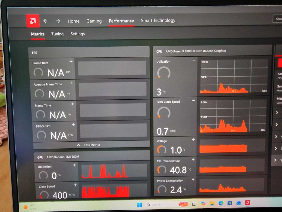 N-one NBook HX, AMD Ryzen 9 6900HX 8-Nuclei (Până la 4.9 GHz), 32GB DDR5+1TB SSD, Ecran 39.62cm 2.5K, DCI-P3,165Hz, Deblokare cu Amprentă, WiFi 5