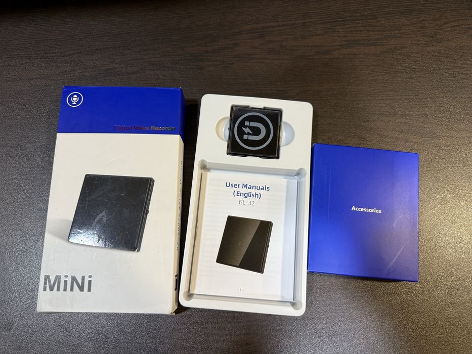 Мини дигитален диктофон – компактен, лесен за запис