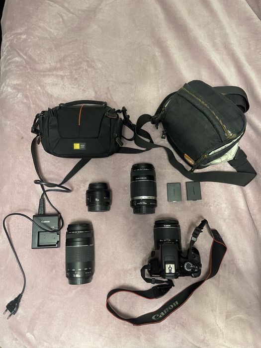 Фотоаппарат Canon 1100D (большой комплект!)