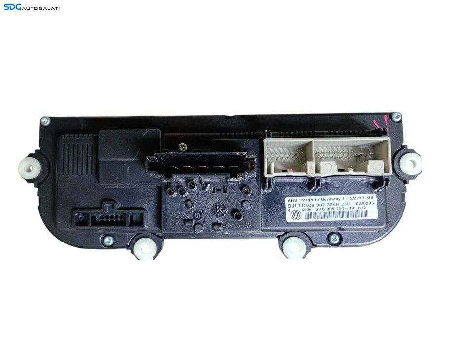 Panou Modul Unitate Comanda AC Aer Conditionat Clima Climatic Volkswagen Passat B7 2010 - 2015 Cod 3C8907336H 5HB009751 [LC0614]