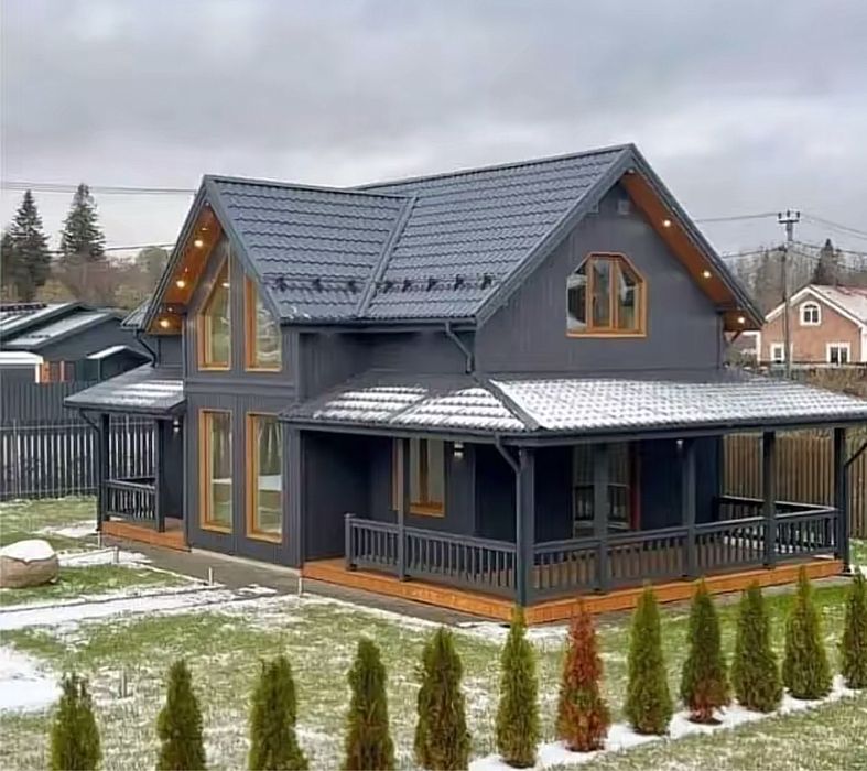 Confectionez case modulare pe structura metalica