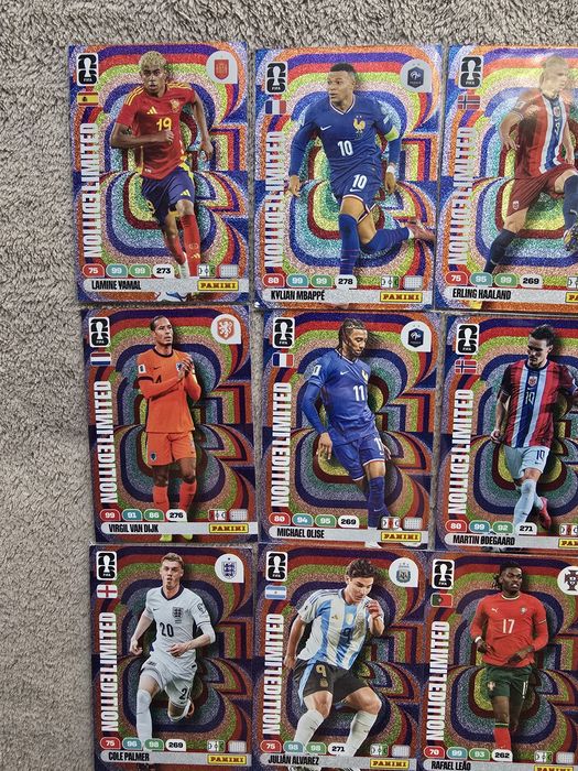 Limited Edition Panini world cup 2026