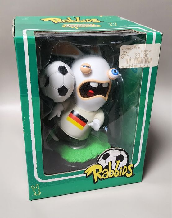 figurină de colecție Rabbids Verruckte Fussballla