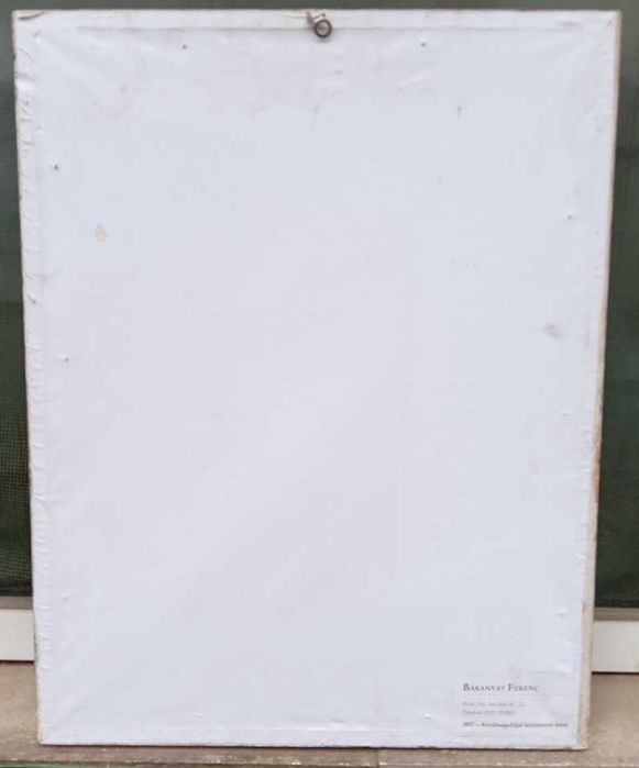 Tablou ulei - La fantana - semnat Baranyay