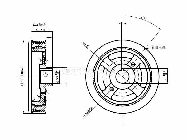 Шкив коленвала Toyota Avensis