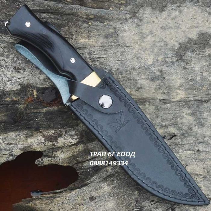 Ловен нож HTWM-57 Full Tang конструкция (Цяло парче метал)