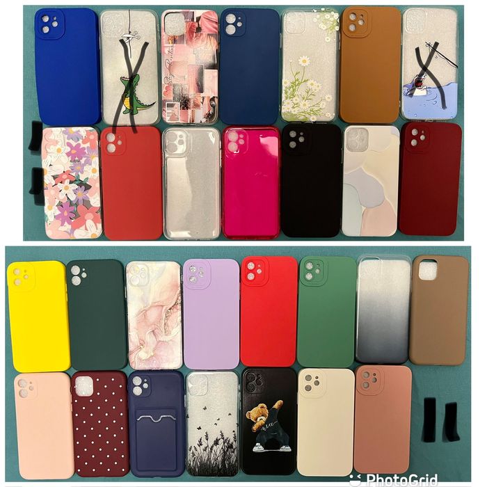 husa iPhone 11 12 cu protecție camere