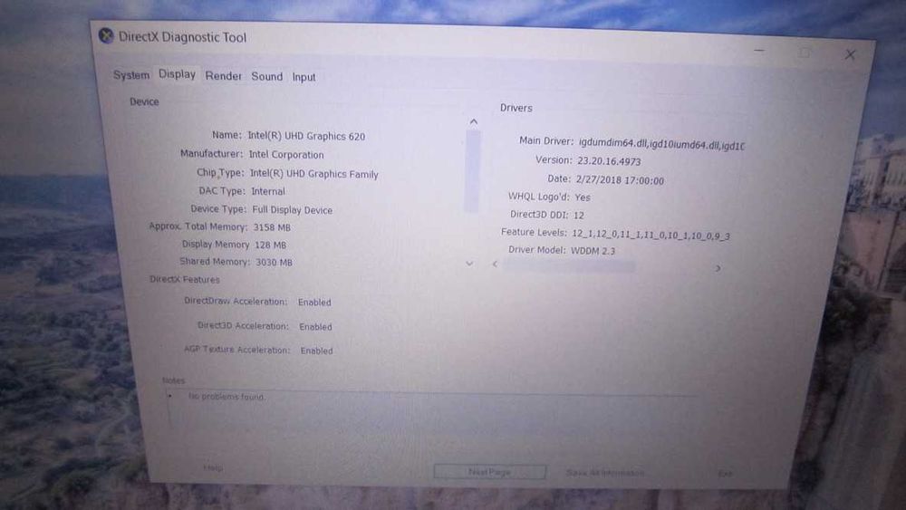 Laptop HP, I5, Gen. 8, ssd