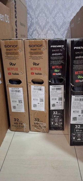 Smart, Android Premier, sonor telivizorlar , Brend televizorlar