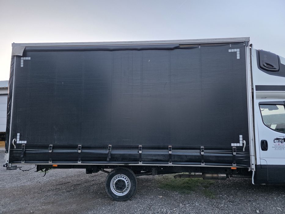 Vând structura /bena cu prelata de iveco