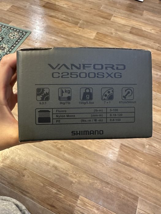 Катушка Shimano Vanford c2500sxg
