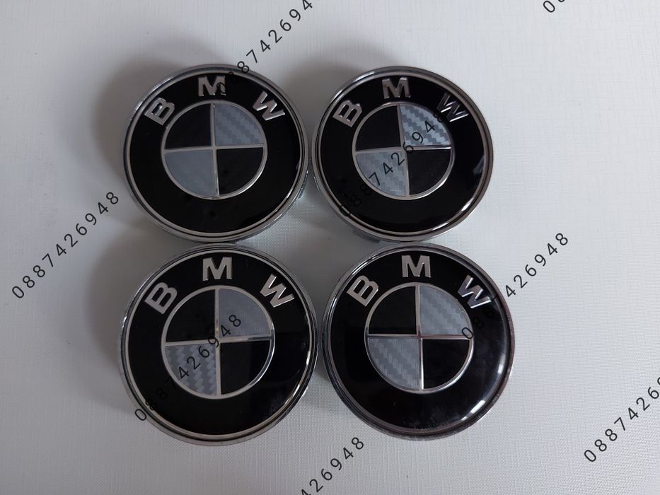 Карбонови емблеми 7 части за Бмв е36 е39 е46 е60 е61 е90 е91 Bmw X5