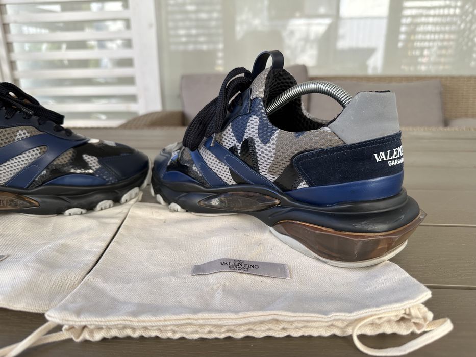 Tenesi Valentino Garavani bounce camouflage mesh