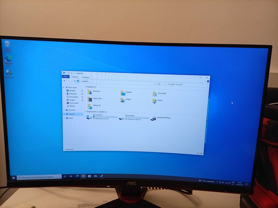 PC,calculator i3 gen 7, hdd 1 Tera,