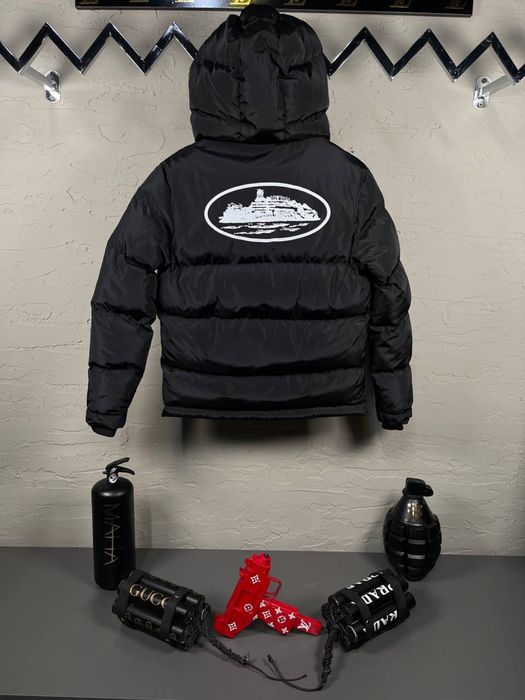 Яке Trapstar Shooters Reflective / Corteiz Зимно Яке Puffer Irongate