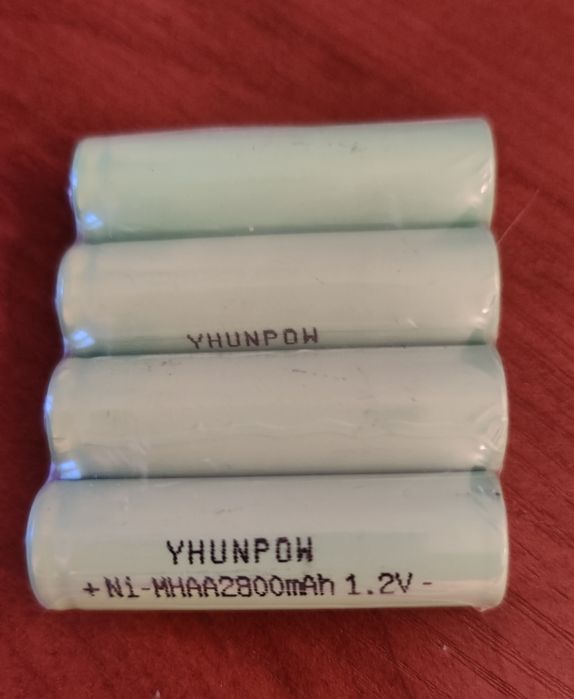 Продам новые аккумуляторные батарейки (перезаряжаемые батарейки)