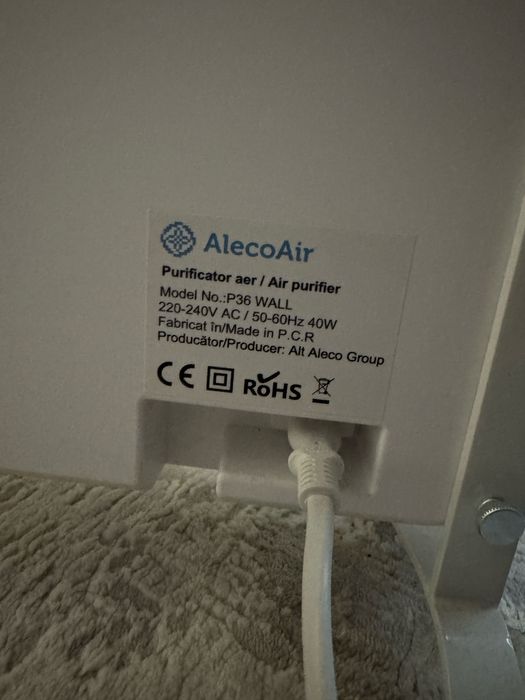 Purificator de aer AlecoAir P36Wall