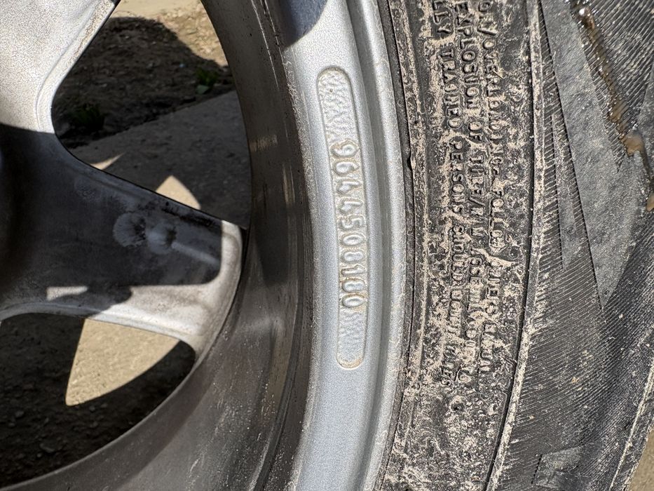 Jante 17 5x108 de pe un peugeot 508