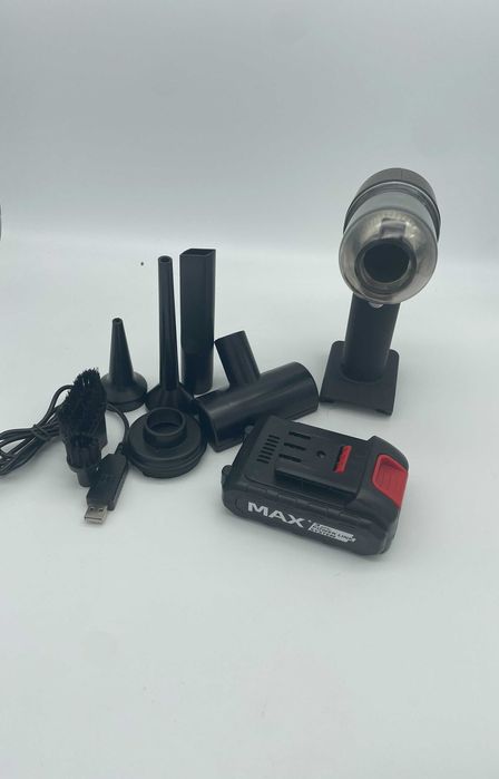 Многофункционална безжична прахосмукачка с въздушен компресор 2в1 А252