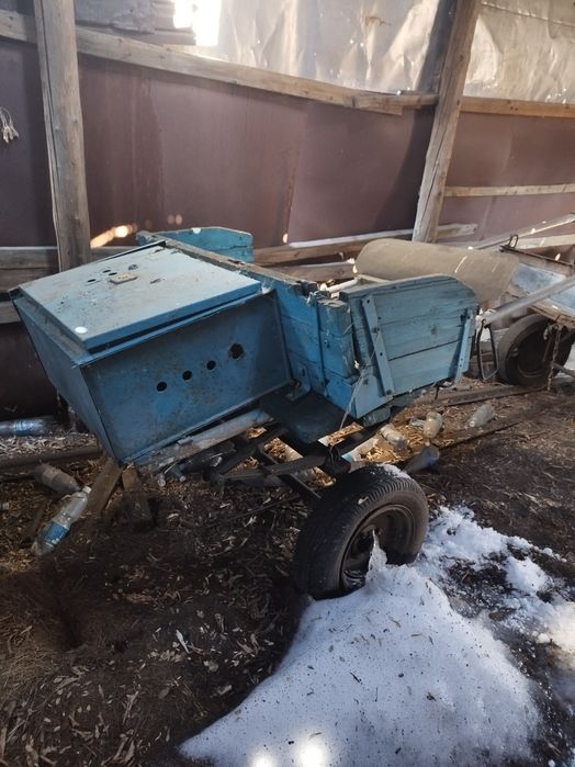 Двухкольная телега.