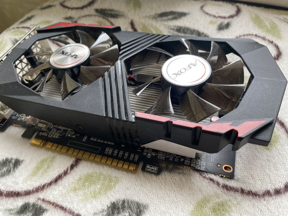Видеокарта Afox 1050 TI  GTX 4GB