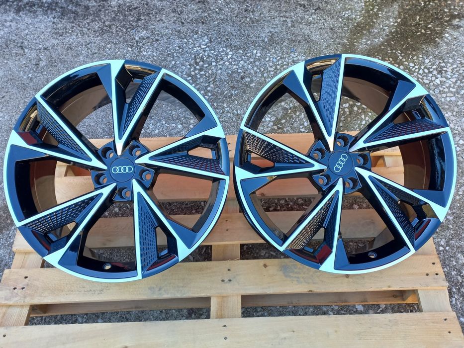 20"Audi RS 9ж ет35 Black Polish A5 A6 A7 A8 Q3 Q5 Q7  Чисто Нови