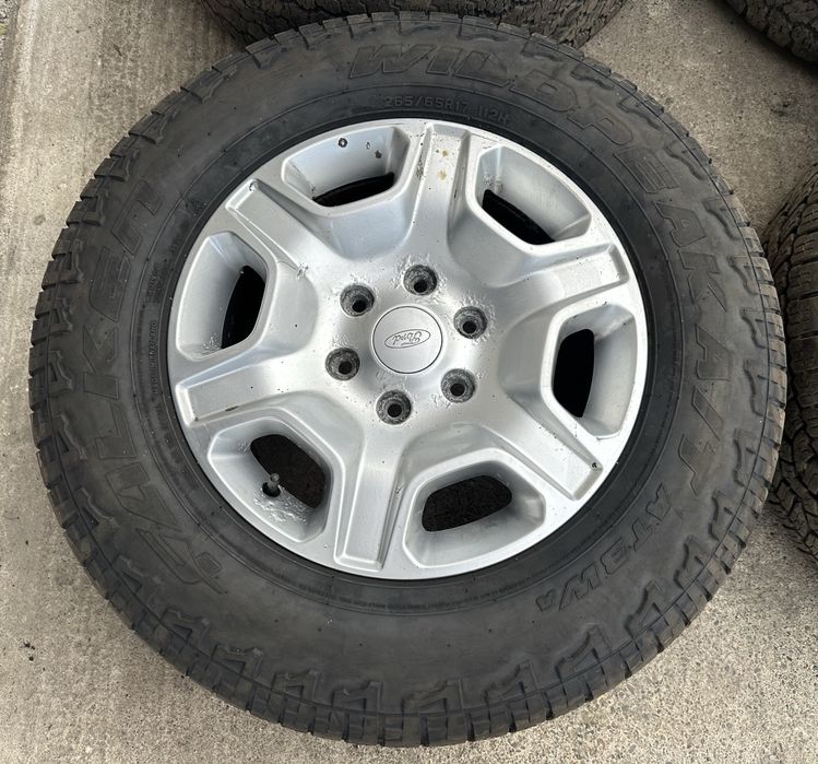 Jante / Roti Ford Ranger 265 65 17, GoodYear Wrangler