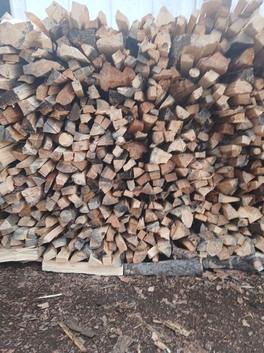 Дрова колотая сосна.