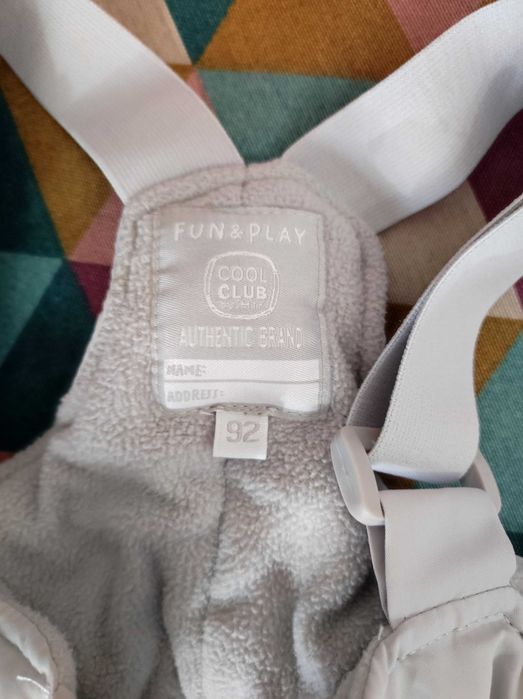 Детски Зимен гащеризон/ ски гащеризон ,р-р 92