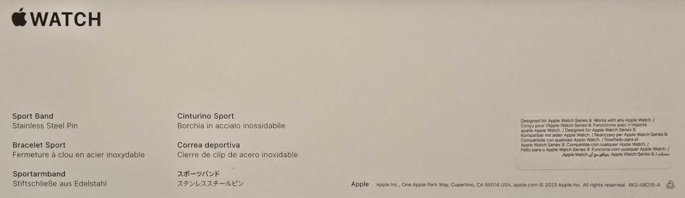 Apple Watch Series 9 – 41mm – Cellular – Starlight – Stare foarte bună