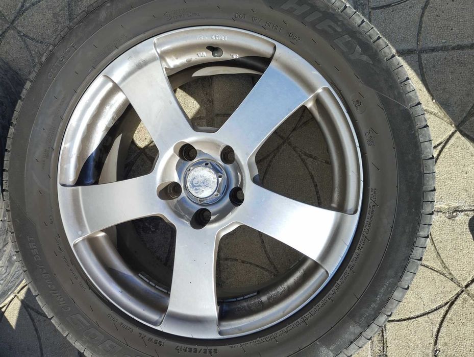 Джанти 17", 7J, ET 38, централен отвор 72,6 с втулка за 66,6 мм