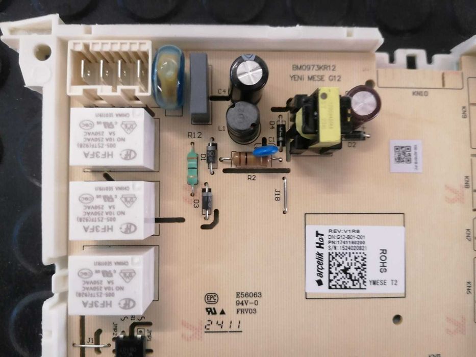 Placa electronica , modul putere masina sp vase Beko 1510154080 / N3