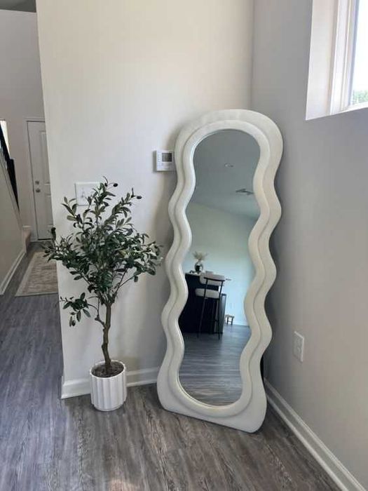 Бархатное зеркало из pinterest зеркало полный рост напольное 160х60