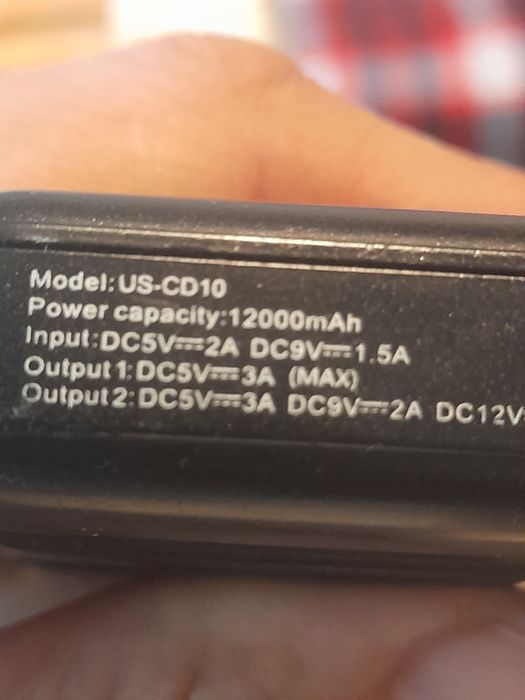 Повербанк чёрный