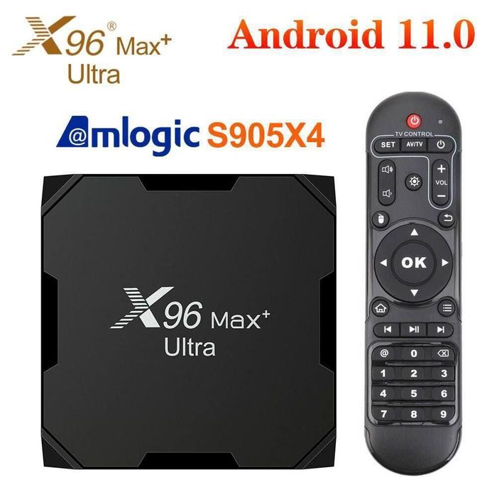ТВ приставка, Медиаплеер, X96 Max, Ultra, Plus
