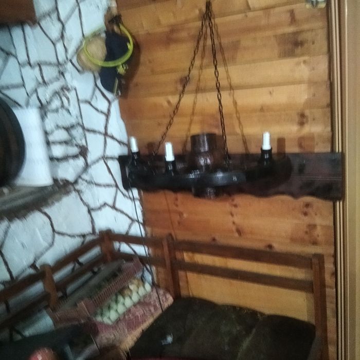 Стенни лампи от колело от каруца