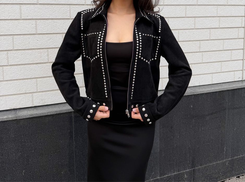 Замшивая куртка Zara