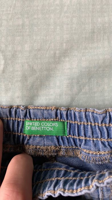 Бебешки къси панталонки Benetton