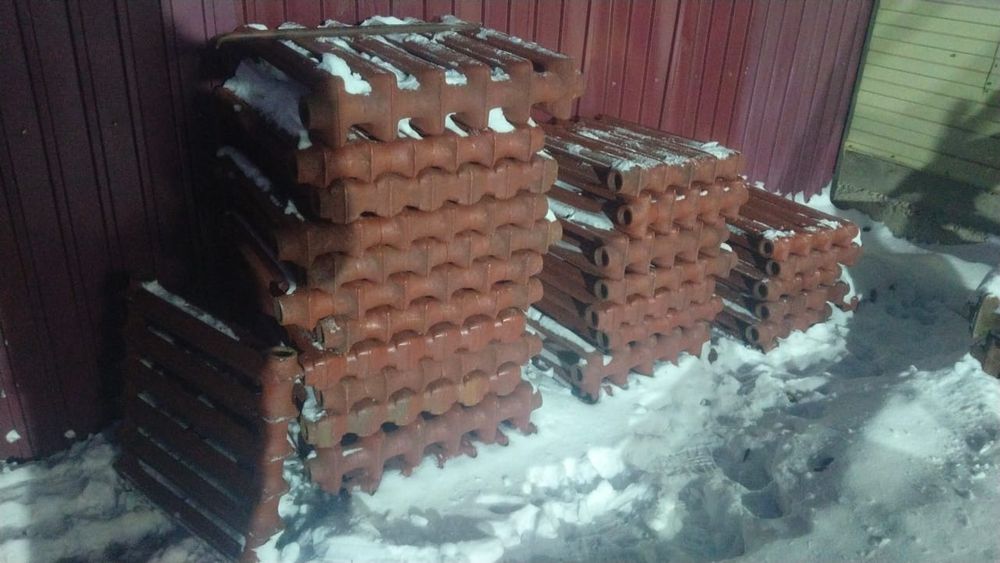 Продам Чугунные радиаторы Новые опресованные