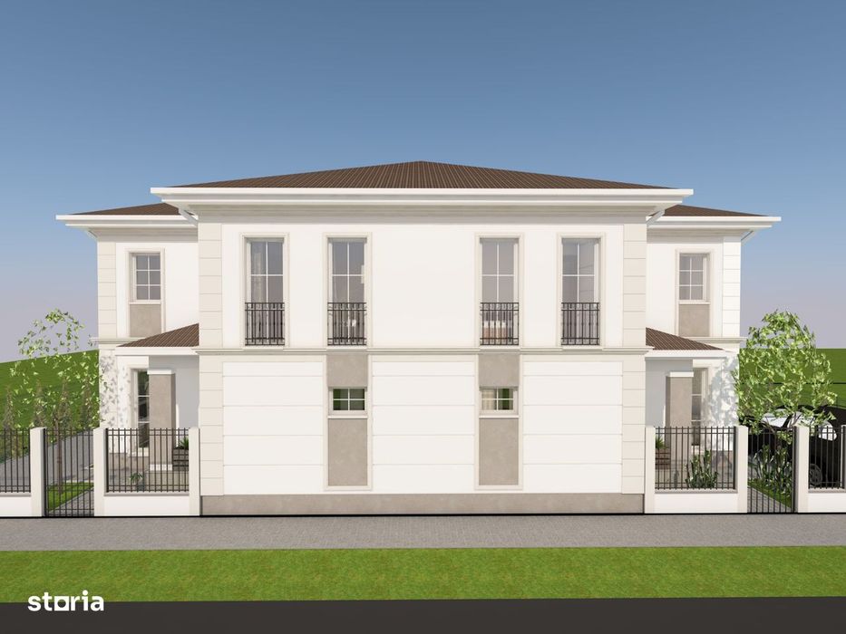 COMISION 0% Duplex modern, 4 camere, 110 mp utili, 200 mp teren - Giro