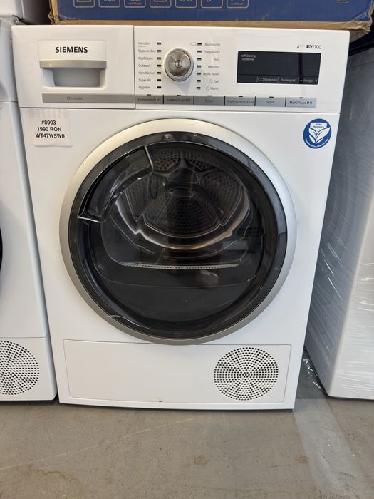 !!PROMOTIE!! Uscător de rufe cu pompă de căldură Siemens WT47W5W0 (iQ700)