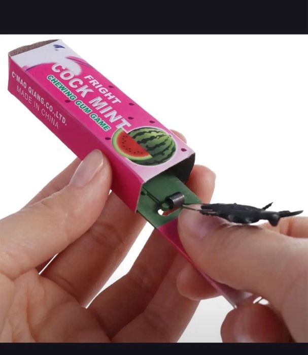 игрушка розыгрыш прикол жвачка сюрприз