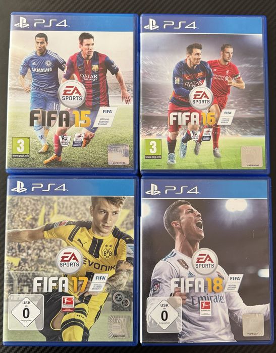 Комплект FIFA FC 15 16 17 18 20 21 22 24 игри