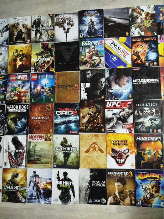 Playstation 3 ps3 буклеты мануалы