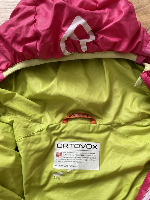 ORTOVOX-jacheta cu gluga, stre foarte buna, dame , Merino, L