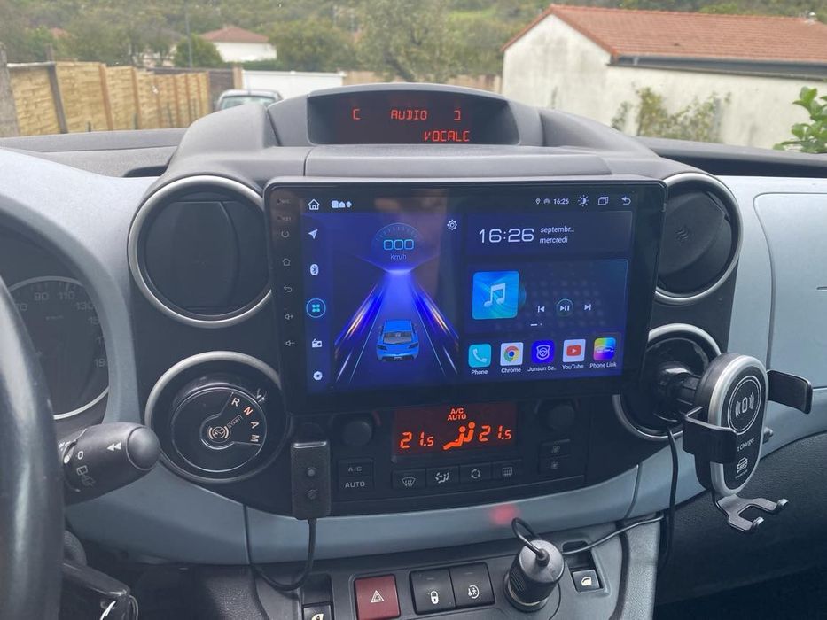 Citroen Berlingo Peugeot Partner мултимедия Android GPS Навигация