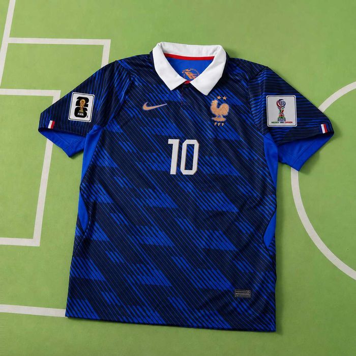 Tricou Franta Home Kit - Mbappe 10 Fan Version
